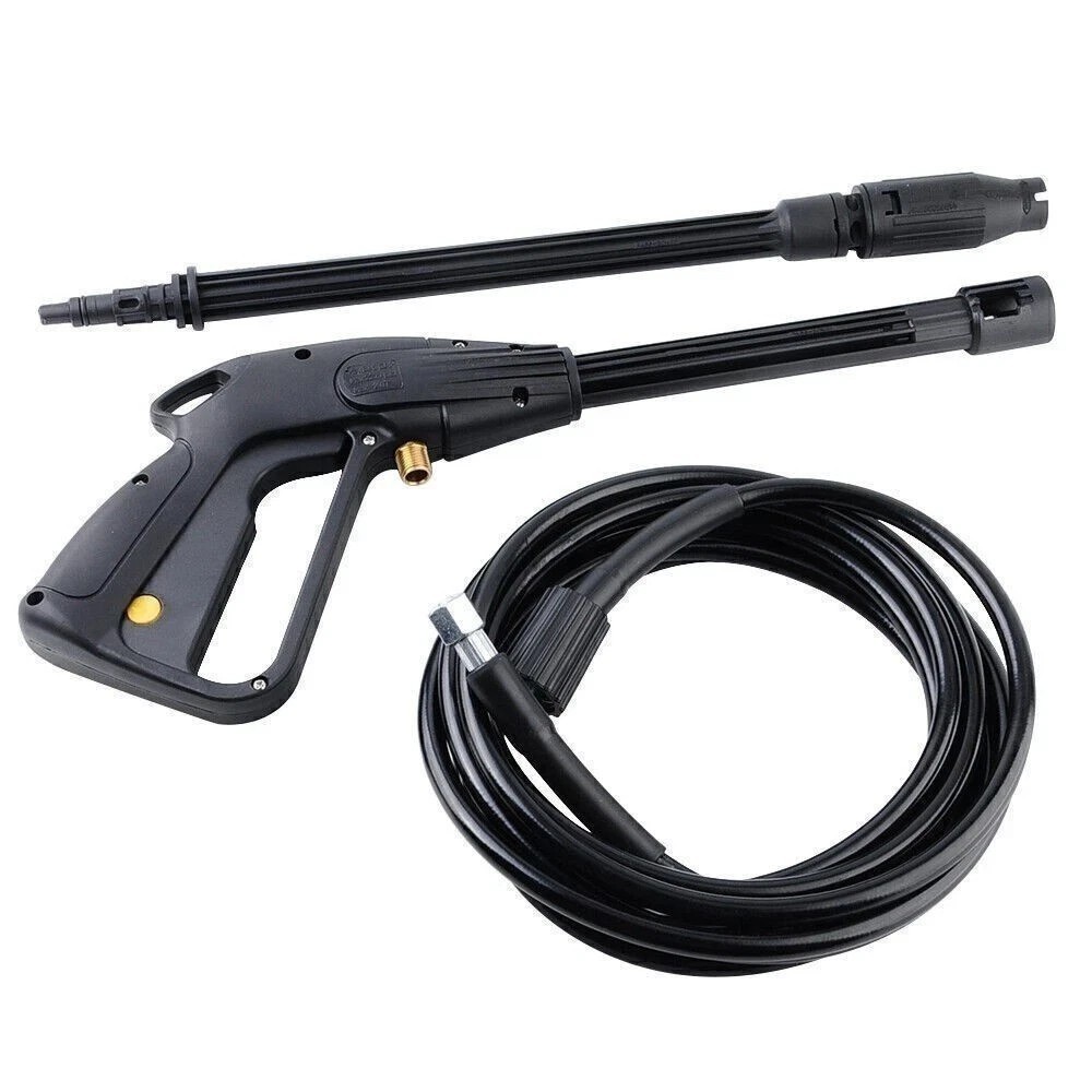 High Pressure Water Spray Gun Wand Nozzle Replacement Pressure Washer Gun+hose