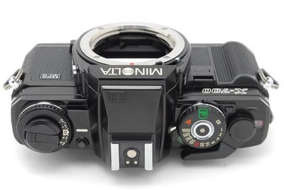 NEAR MINT] Minolta X-700 Black 35mm Film Camera MD 50mm f1.4 Lens