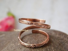 Copper Splint ring for Arthritis Thumb ring, Joint Pain Therapy Pure Copper Ring