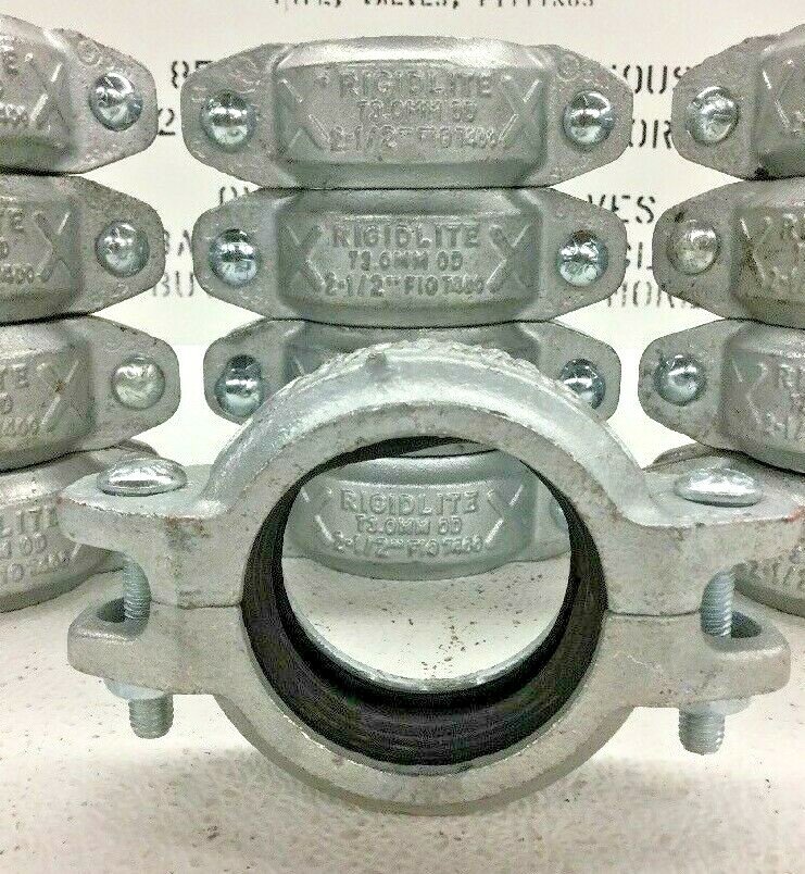 GRUVLOK 7400 RIGIDLITE 21/2" Pipe Coupling Lightweight Rigid Type