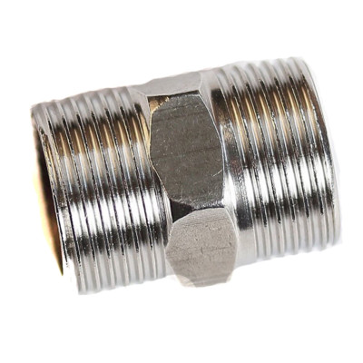 Edelstahl Gewinde-Fitting Doppelnippel 2x Außengewinde 3/4'' (Gewindefitting-2)