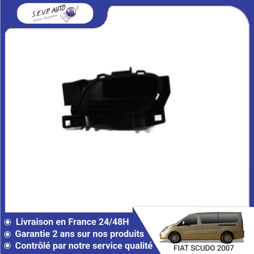 Poignée Intérieure Porte Avant Gauche Pour FIAT TIPO 2 Phase 1 (2016) - NE 222679, Occasion