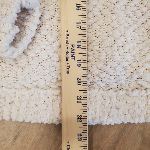 Umgee Womens S Cream Chunky Knit Cozy Sweater Cropped Pullover Boutique Capsule - Picture 7 of 7