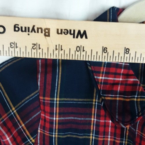 NEW Gymboree Girls Plaid Flannel Nightgown Size Large 10-12 Gymmies pajama dress - Picture 7 of 8