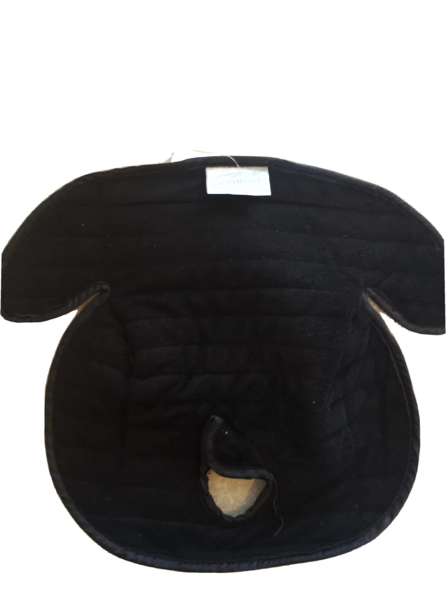 Summer Infant Deluxe Piddle Pad Black For Car Seats Strollers