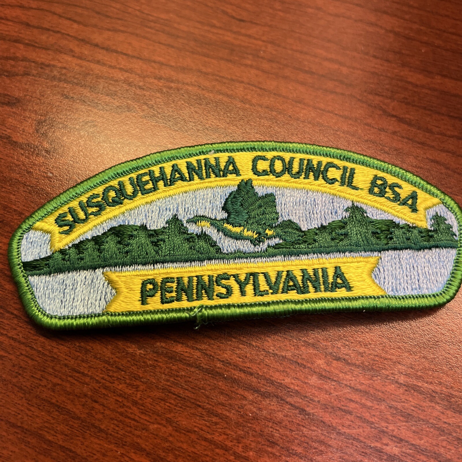 Susquehanna Council Strip S3a Cloth Back CSP SAP Boy Scouts of America