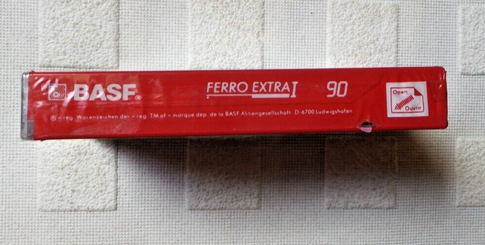 7 BASF Fe1 FERRO Extra Blank Audio Cassette Tapes 90 Minute Made in Germany