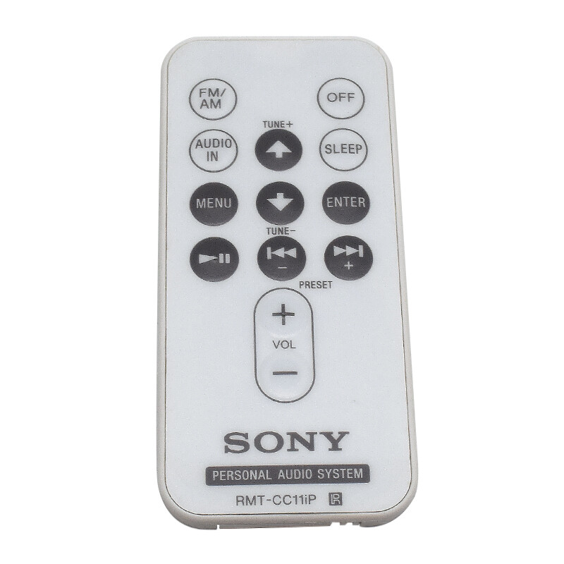 Original Remote Control RMT-CCS10IP For Sony ICF-CS10IP ICF-CS10IPB Personal Audio Docking System Original Remote Control RMT-CCS10IP For Sony ICF-CS10IP ICF-CS10IPB Personal Audio Docking System