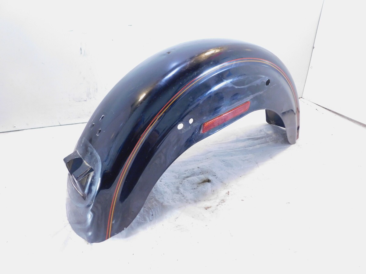 Harley Davidson EVO Dyna Super Glide & Low Rider Black Rear