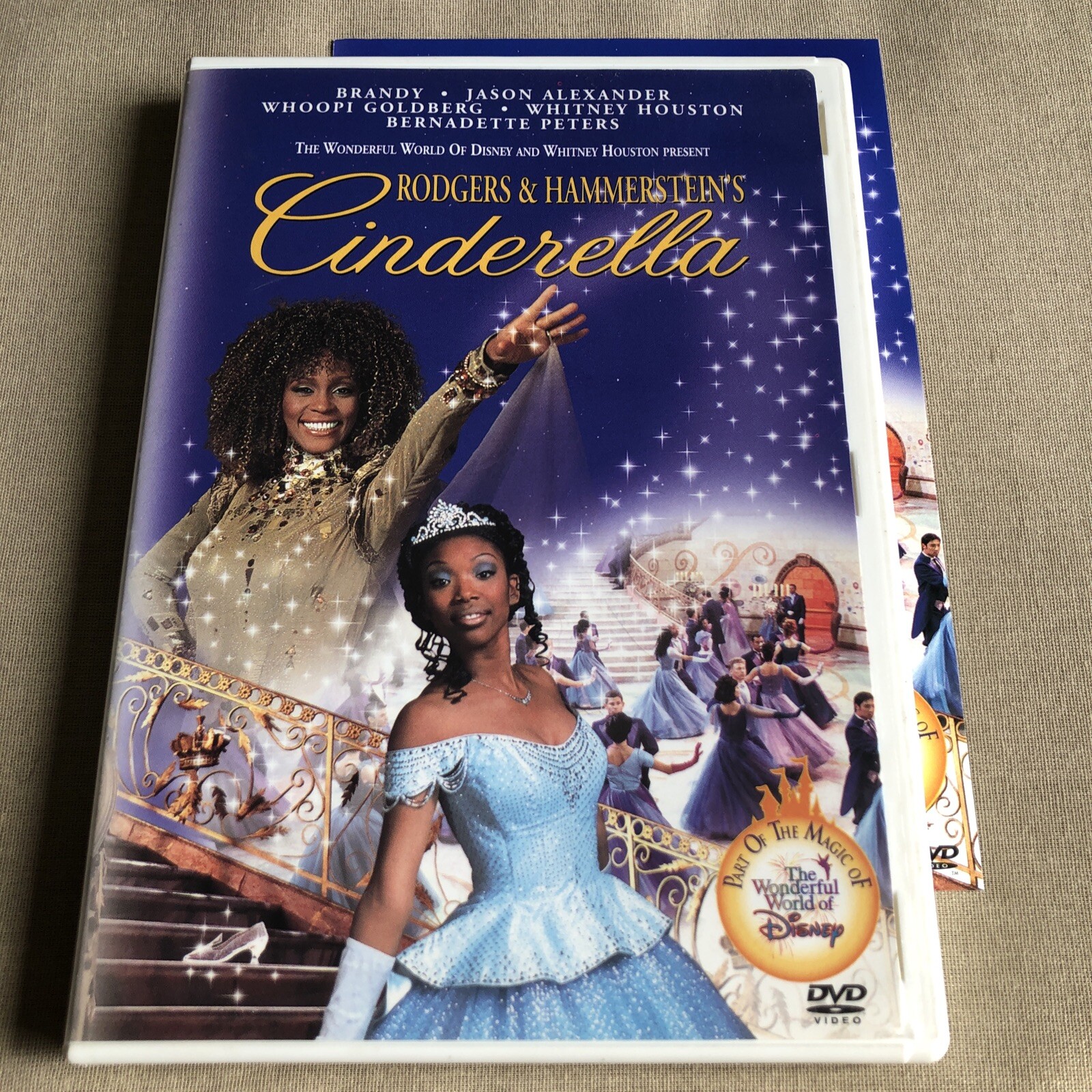Walt Disney Rodgers & Hammerstein’s Cinderella (DVD 1997) Brandy Whoopi