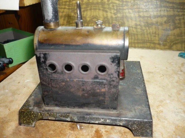 ANCIEN JOUET MACHINE A VAPEUR GERMANY LEHMANN BING  MARKLIN TOLE 1920 - Photo 4/4