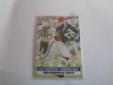 1991 Pro Set Eric Dickerson #175D Indianapolis Colts Football Card