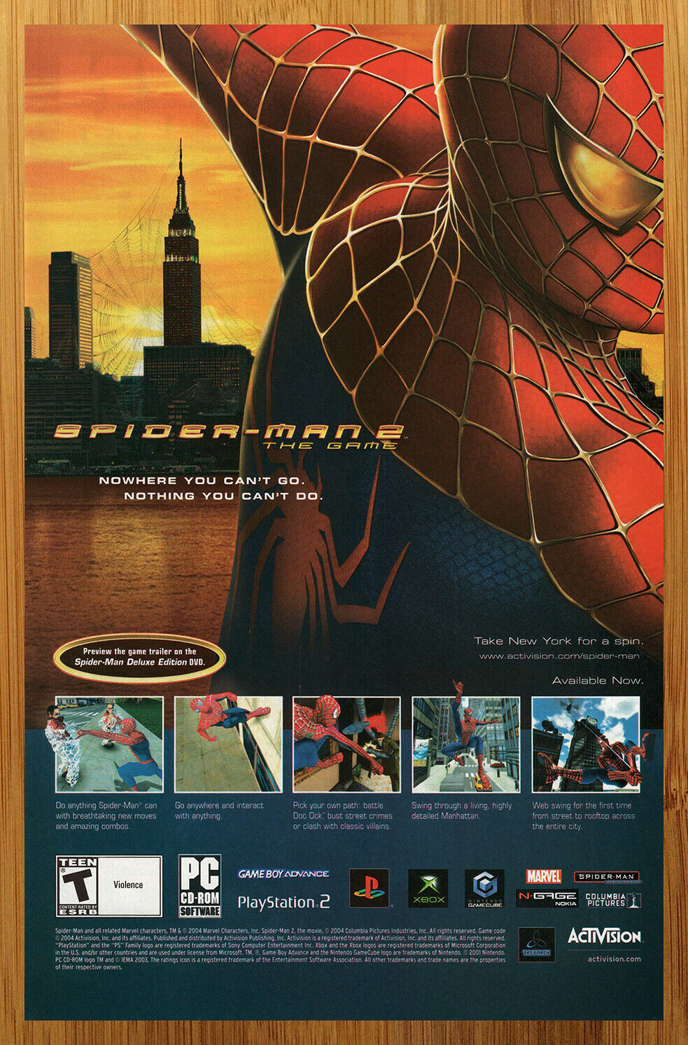 Spiderman 2 - PS2  Spiderman, Spider man 2, Spider man 2 game