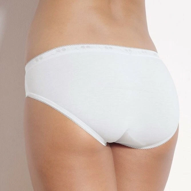 2 Slip Talle Bajo De Mujer de Algodón Elástico De sloggi Básico Mini Elástico - Imagen 2 de 4