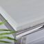 thumbnail 10  - Arianna Chrome Entryway Hallway U Shape 100cm Console Table Cream Beige Marble .