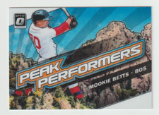 2019 Donruss Optic Peak Performers #3 Mookie Betts - Boston Red Sox