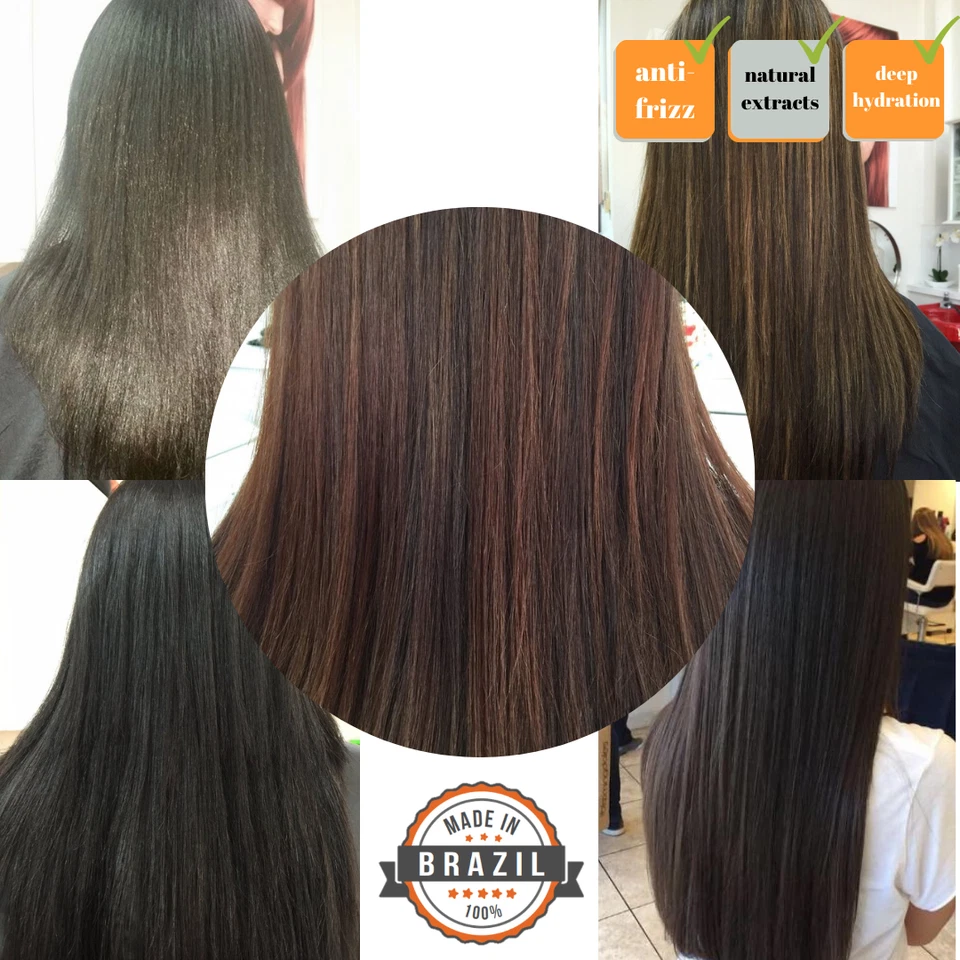 KERAZON Brazilian Hair BTX Treatment Hair Mask 8oz Deep Conditioning - Image 2 of 4