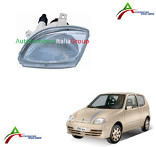 Scheinwerfer Frontscheinwerfer Links H4 Für Fiat 600 Seicento 1998 98