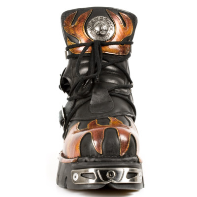 New Rock NR M.288 S1 Fire,Black - Boots, Metallic, Unisex | eBay