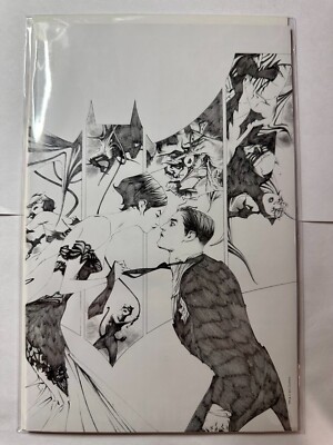 Batman #50 Jae Lee Dynamic Forces Sketch Virgin Variant Signed COA Limited 200