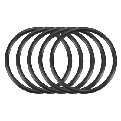 5 Stück schwarzer Nitril-Butadien-Gummi NBR O-Ring 24,7 mm x 1,9 mm Breite