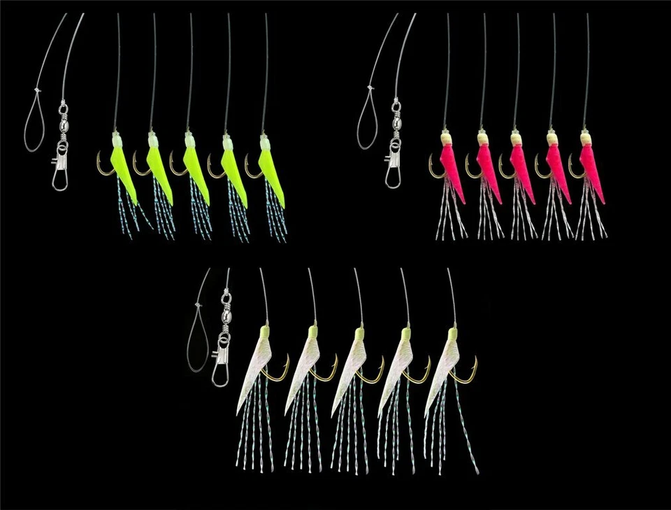 DEGA Heringsvorfach mit echter Fischhaut Heringspaternoster Hering Meeresvorfach