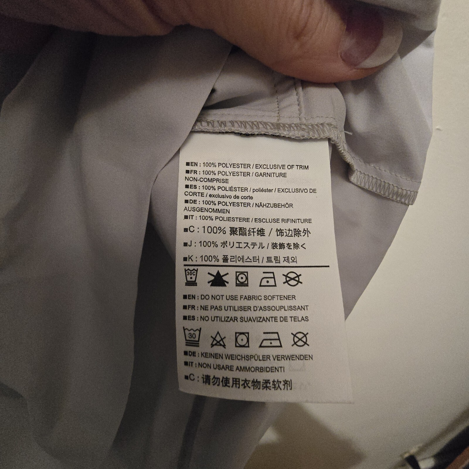 Abito donna Arc'Teryx Contenta XL nero vita regolabile tasche escursionismo outdoor Gorpcore