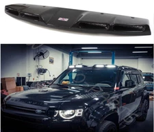 Gloss Black Roof Top Light Bar with LED DRL Fits for LR Defender 90 110 2020-23