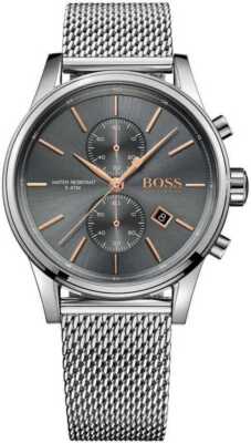 Hugo Boss Jet 1513440 40mm Silver Stainless Steel Case with Silver