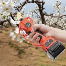 Electric Pruner Cordless Pruning Shears Extension Pole Bar Lithium Battery