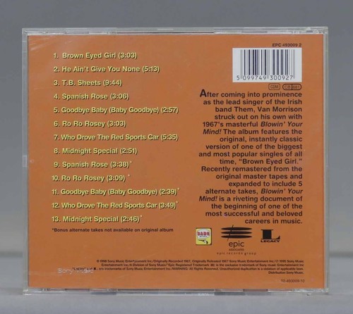 CD. Van Morrison – Blowin´ Your Mind! - Imagen 2 de 2