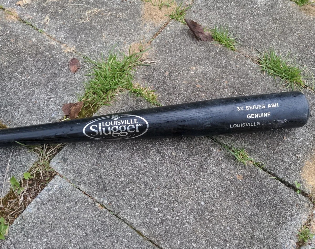 Batte De Baseball Louisville Slugger Série 3X - Frêne (Ash) - 32 Pouces / 28 Oz - Modèle 2018 - Occasion Bon État