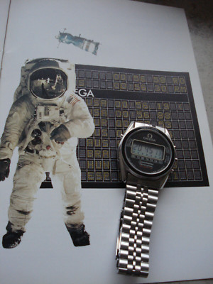 Omega Speedmaster Professional ! Moonwatch ! Alaska IV ! LCD Quarz 186.0004 !