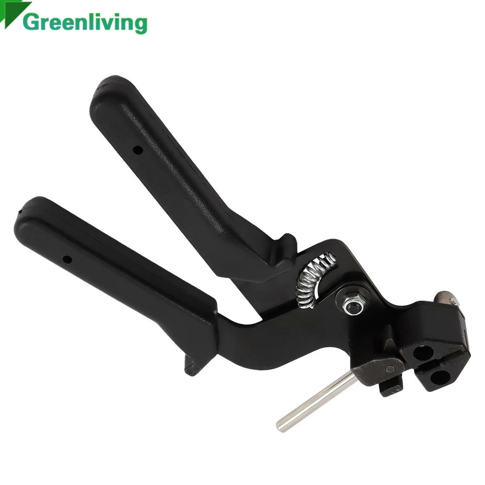 Steel Cable Tie Gun Heavy Duty Stainless Auto Tightener Tensioner Cutter AU - image 3 of 4