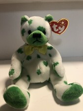 Clover the Bear TY Beanie Baby 2001
