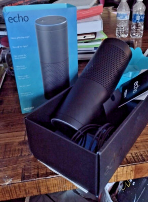 Amazon Echo (1st Generation)  Alexa Smart Assistant - Black in Box