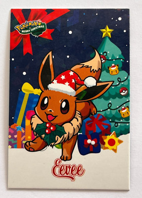 2024 POKEMON CHRISTMAS DATABASE Card #006 EEVEE Peru Edition Foil