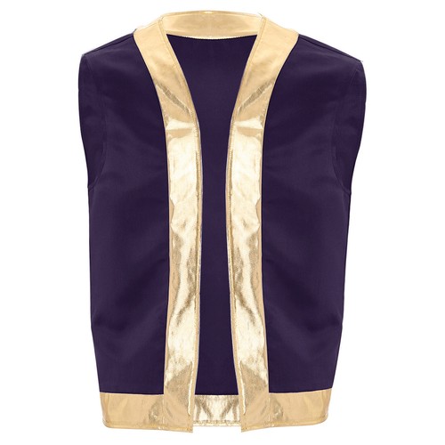 AU Mens Halloween Toad Costume Waistcoat Cartoon Captain Cosplay Sleeveless Vest - Picture 23 of 45