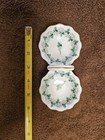 HEREND PORCELAIN HANDPAINTED SALT AND PEPPER DISH 253/PE W/Center Handle  — photo 9