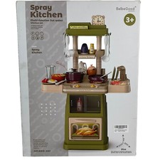 Beibe Good Kids Kitchen Playset 47 Pcs Toddlers Toy Set Real Sounds  Lights New