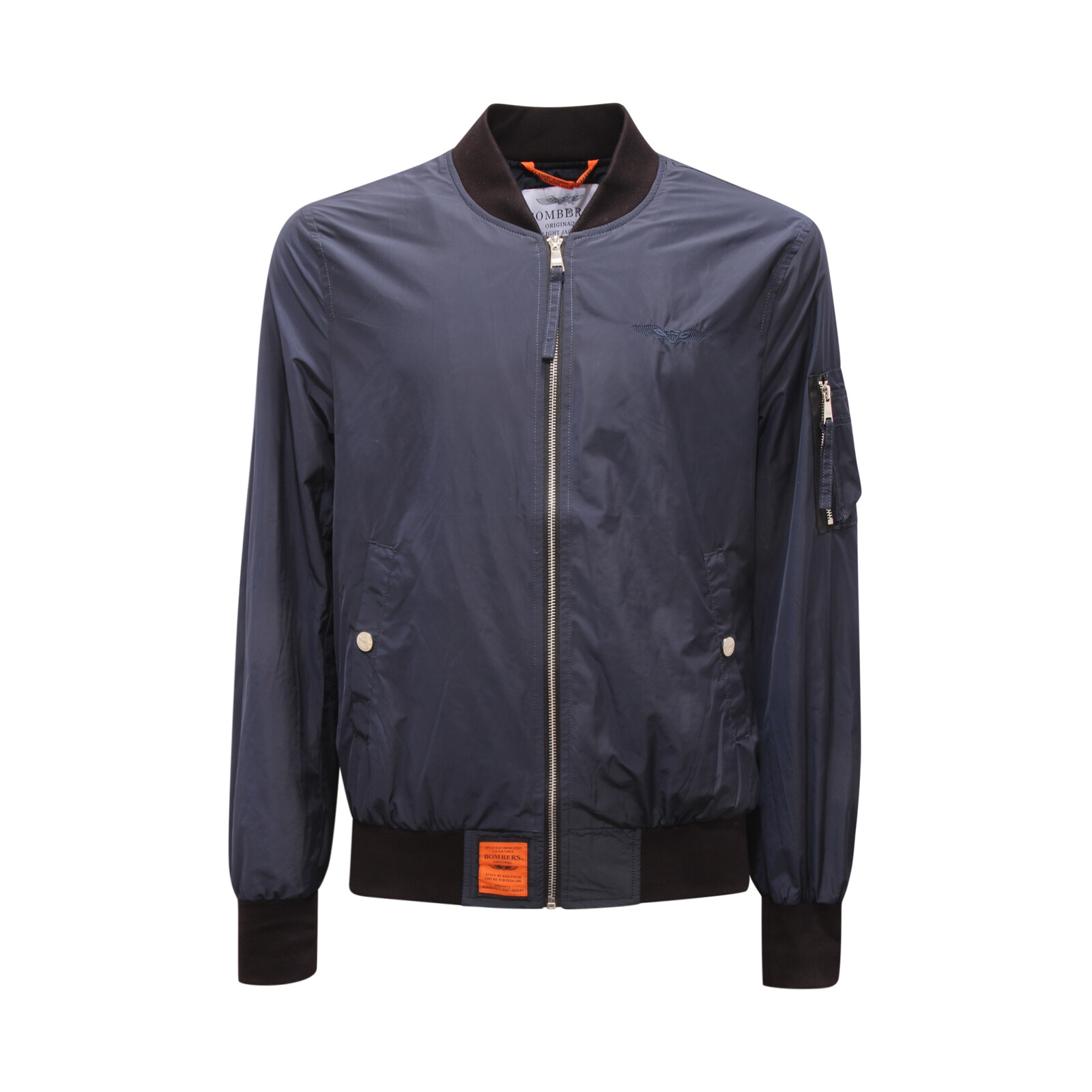8377AZ ОРИГИНАЛЬНАЯ МУЖСКАЯ КУРТКА-БОМБЕР GIUBBOTTO LEGGERO UOMO СИНЕГО ЦВЕТА 13390₽