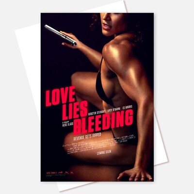 Love Lies Bleeding Movie Poster No Frame