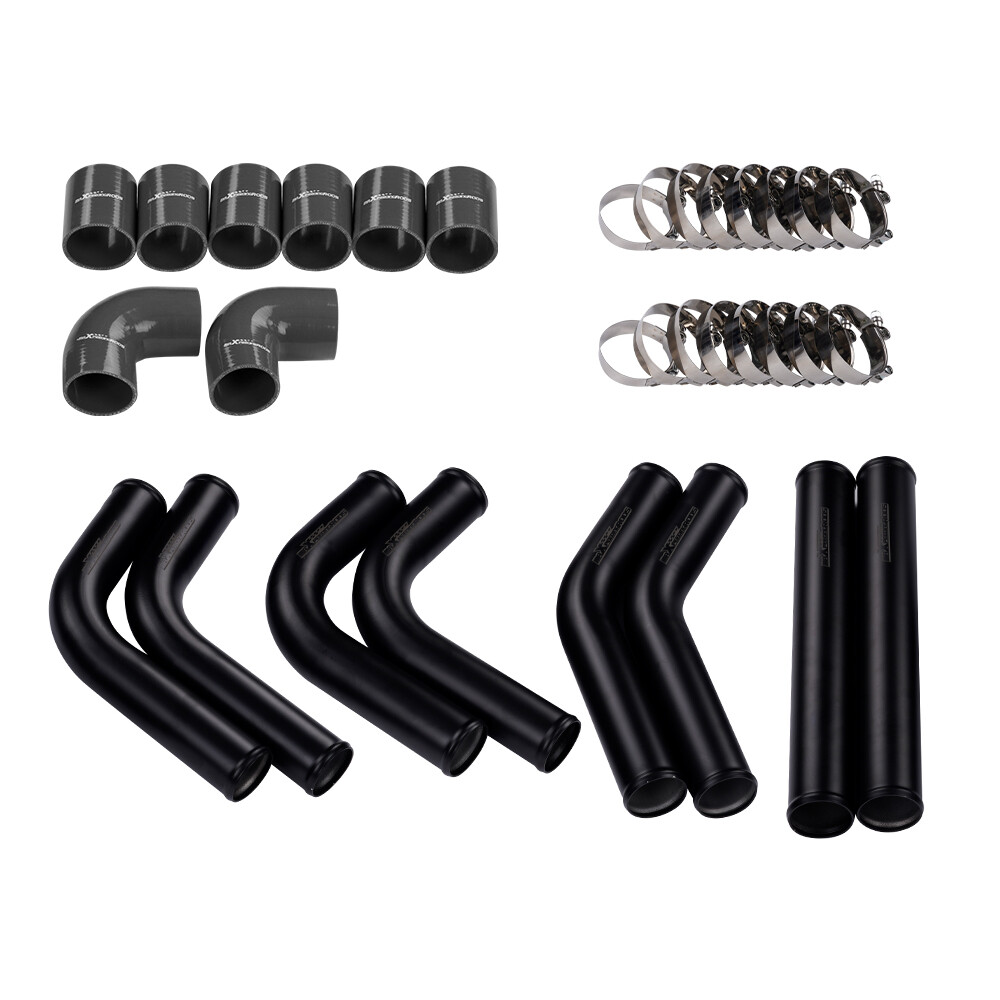 T3 T4 T04E Universal Turbo Stage III&Wastegate+Turbo Intercooler+piping