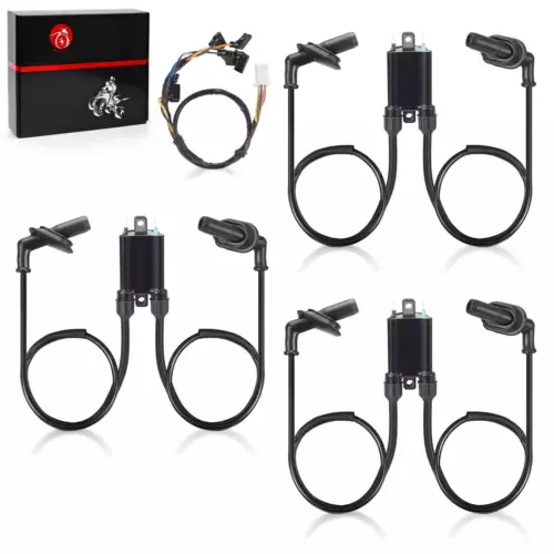 3x Ignition coil + Sub-wire for Honda GL1500 A SE I Goldwing 1500 1989 1999-2000 - Bild 8 von 11