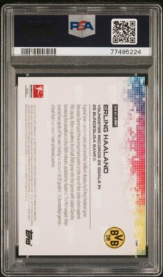 【PSA10】2020 Topps Now ERLING HAALAND 2020-21 Topps Now Bundesliga ERLING HAALAND - #83 PSA 10 | eBay