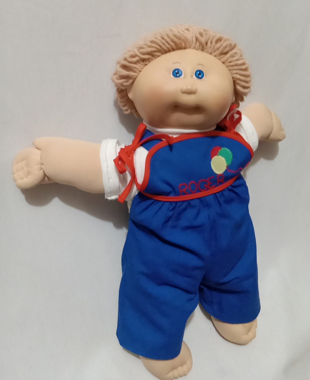 Original Cabbage Patch Kid Blonde Hair Blue Eyes 1984