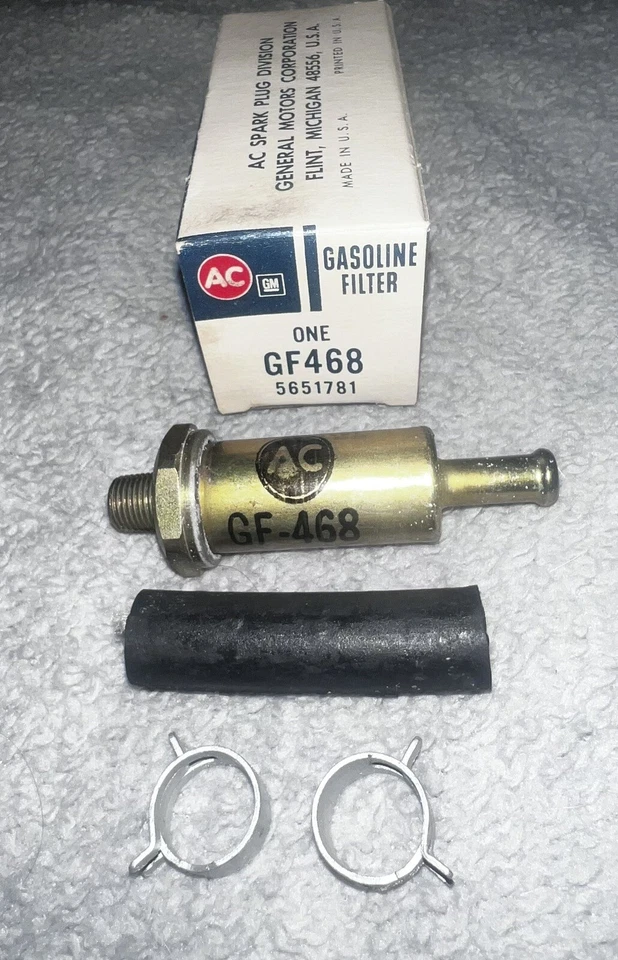 (Lote de 12) NOS AC Delco GF-468 GM 5651781 Filtro de combustible Scouts, jeeps, ¡y más!! Foto 4 de 4