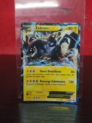Pokemon Promo ZEKROM EX BW38 Rare Holo Foil SPANISH CARD TCG JCC 
