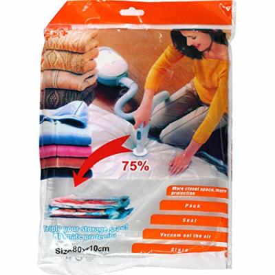 Vakuum Aufbewahrungsbeutel 80x60cm mittel komprimiert 10 Stück luftdicht Reise Aufbewahrung