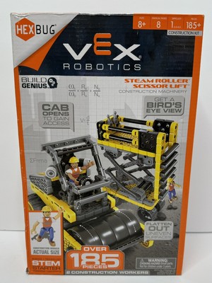 HexBug Vex Robotics Construction Machinery Steamroller / Scissor Lift Kit